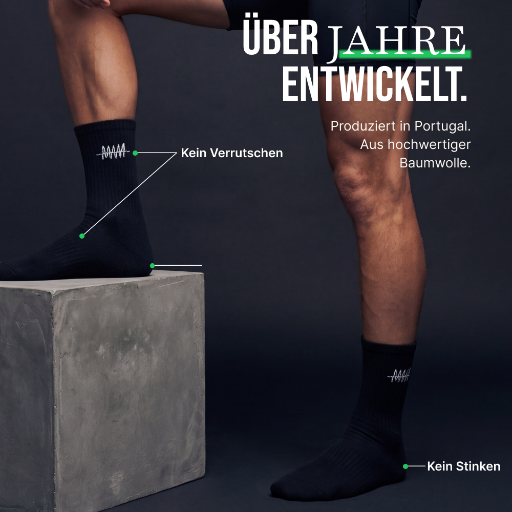 Gamechangersocks Socks High Black – Produktdetails
