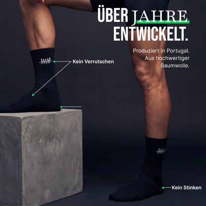 Gamechangersocks Socks High Black – Produktdetails
