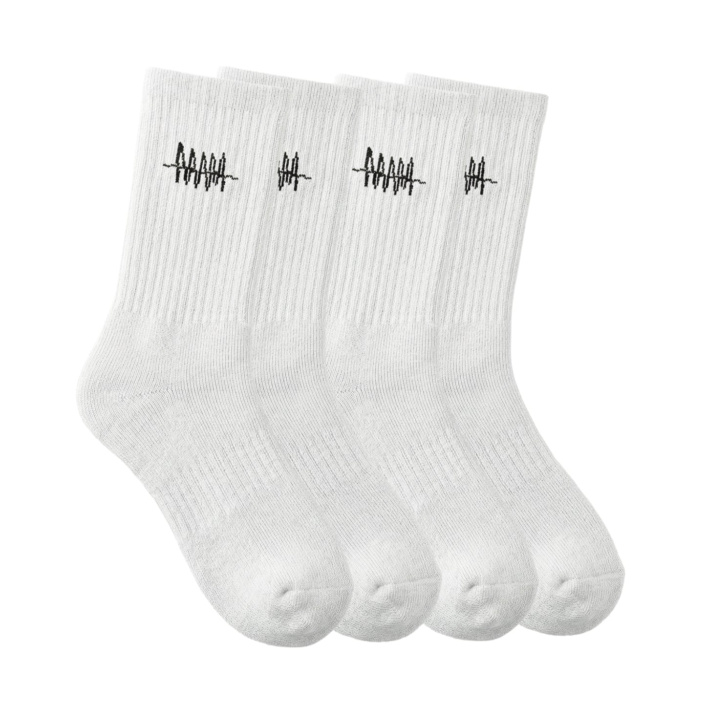 SOCKS HIGH WHITE