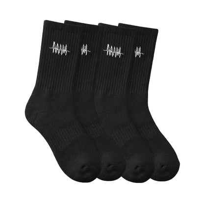 SOCKS HIGH BLACK