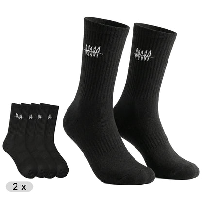 SOCKS HIGH BLACK