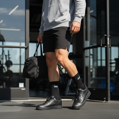 SOCKS HIGH BLACK