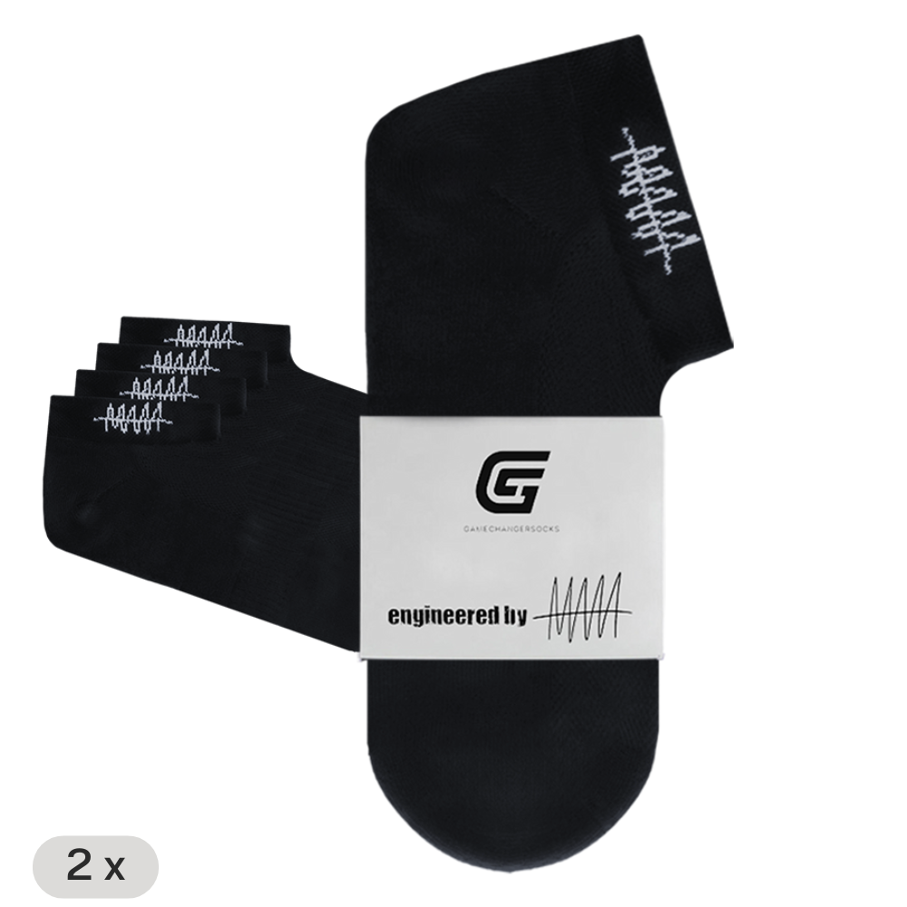 SOCKS LOW BLACK