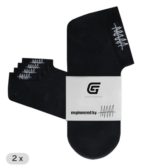 SOCKS LOW BLACK