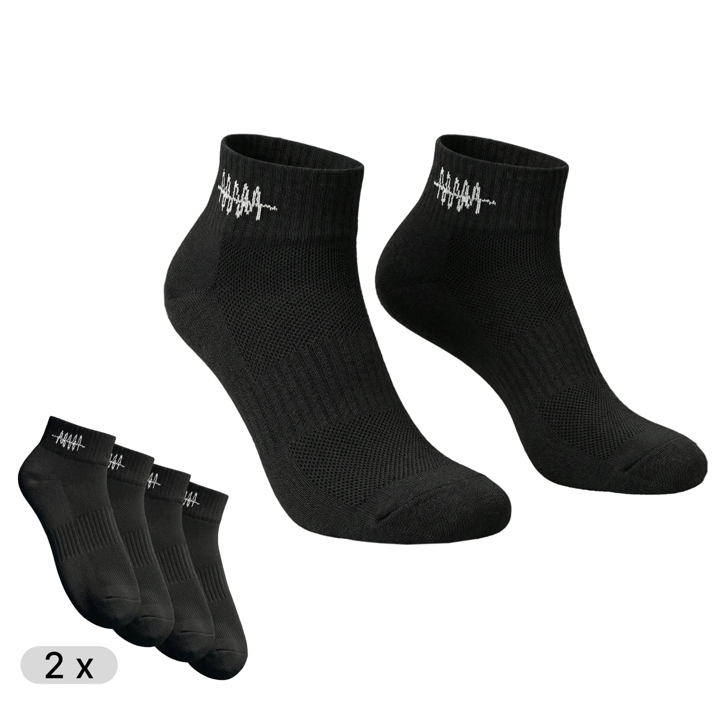 SOCKS MID BLACK