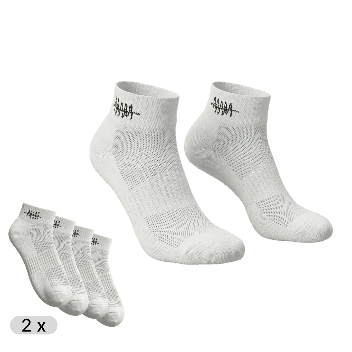 SOCKS MID WHITE