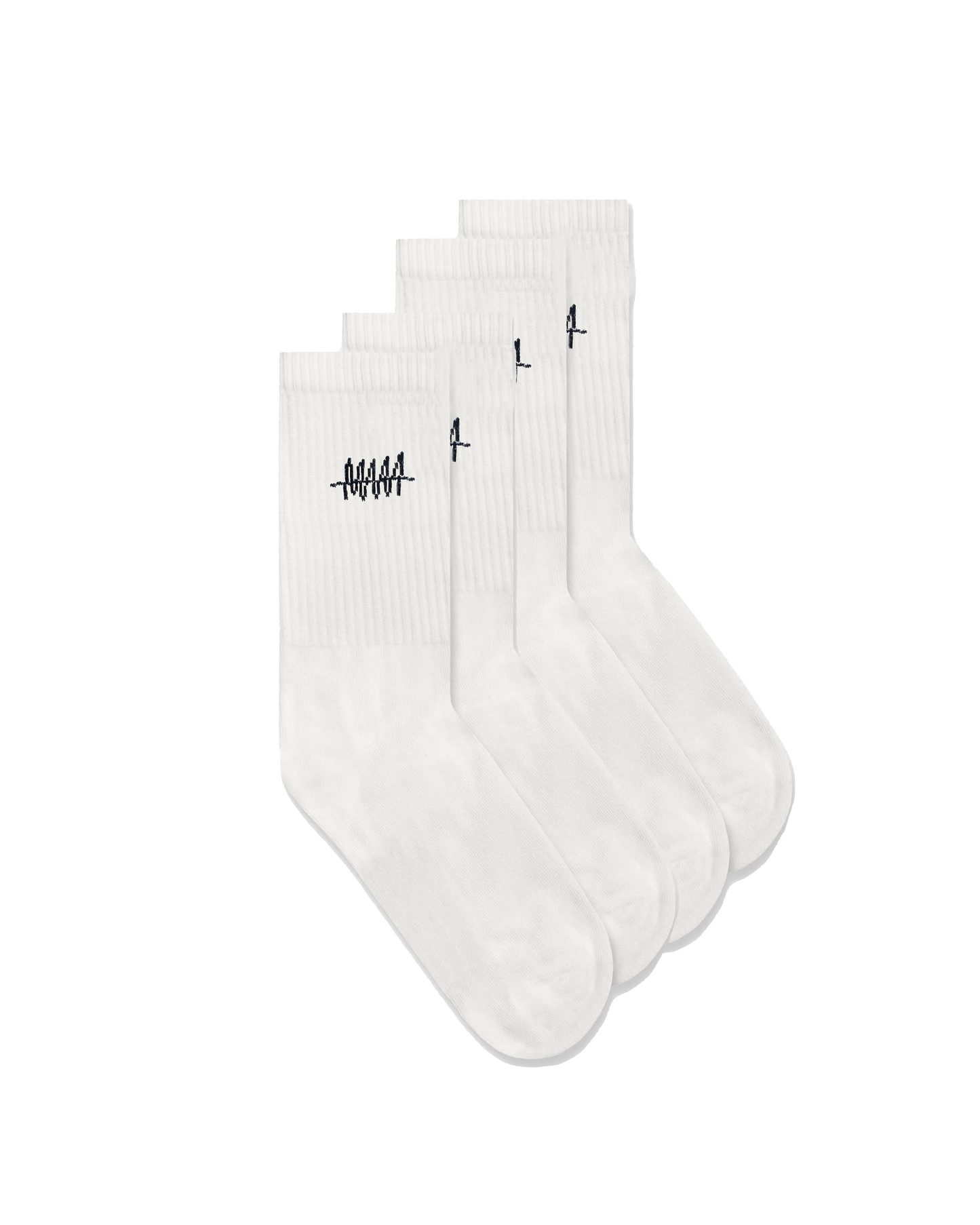 SOCKS HIGH WHITE