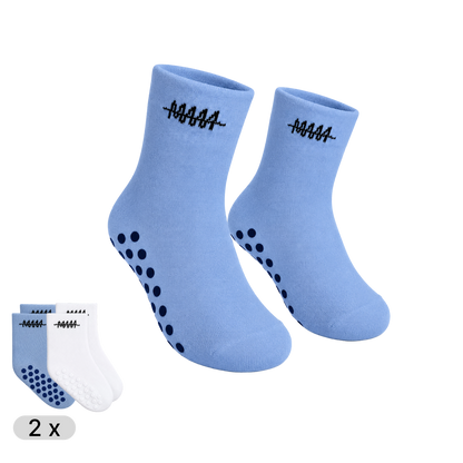 Baby Pack Blue Mit Noppen – Gamechangersocks